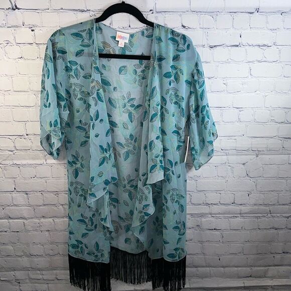 👙 LuLaRoe Monroe Kimono Swimsuit Cover-Up - Size Small 👙 - Picture 1 of 4